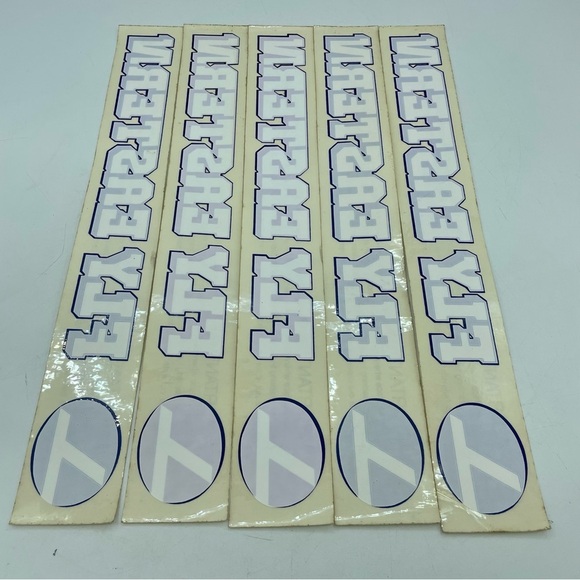 Eastern Airlines Vintage WINDOW DECAL Sticker “Fly Eastern” Blue White 13.5” - Picture 7 of 7